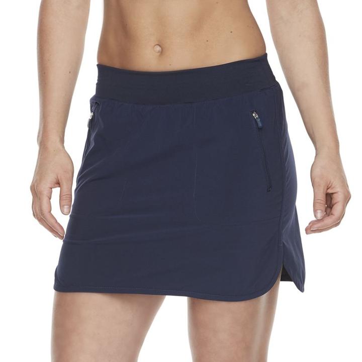 Petite Tek Gear&reg; Dry Tek Performance Skort, Women's, Size: L Petite, Dark Blue