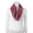 Apt. 9&reg; Print Patchwork Infinity Scarf, Women's, Warm