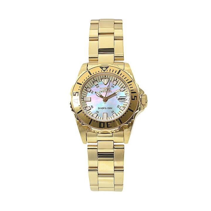 Invicta Women's Pro Diver Stainless Steel Watch - K-in-2963, Yellow