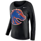 Women's Nike Boise State Broncos Tailgate Long-sleeve Top, Size: Large, Black