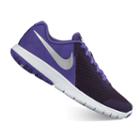 Nike Flex Experience 5 Print Grade School Girls' Running Shoes, Girl's, Size: 4, Purple