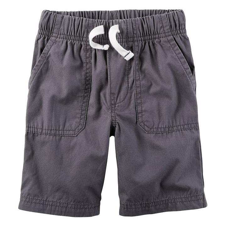 Boys 4-8 Carter's Pull-on Shorts, Boy's, Size: 4, Grey