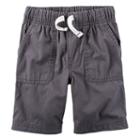 Boys 4-8 Carter's Pull-on Shorts, Boy's, Size: 4, Grey