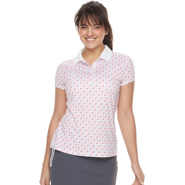 Women's Fila Sport&reg; Short Sleeve Golf Polo, Size: Small, White