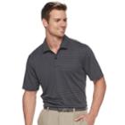 Men's Fila Sport Golf&reg; Regular-fit Pro Core Feeder-striped Performance Polo, Size: Xl, Black