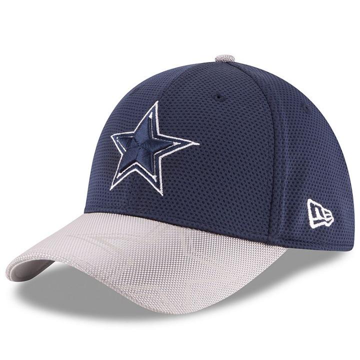Adult New Era Dallas Cowboys 39thirty Sideline Flex-fit Cap, Size: Medium/large, Multicolor