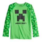 Boys 8-20 Minecraft Creeper Tee, Size: Xl, Green