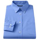 Men's Croft & Barrow&reg; Classic-fit Easy Care Button-down Collar Dress Shirt, Size: 18-34/35, Blue