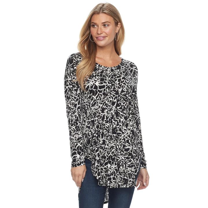 Women's Apt. 9&reg; Essential Tunic, Size: Small, Oxford
