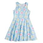 Girls 4-10 Jumping Beans&reg; Racerback Swing Dress, Size: 8, Light Blue