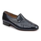Giorgio Brutini Men's Pleated Leather Dress Shoes, Size: 13 Wide, Blue Other
