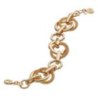 Dana Buchman Intertwined Mesh Circle Link Bracelet, Women's, Gold