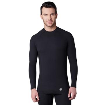 Big & Tall Climatesmart By Cuddl Duds&reg; Climate Sport Crewneck Tee, Men's, Size: 3xb, Black