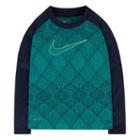 Boys 4-7 Nike Dri-fit Geometric Raglan Tee, Boy's, Size: 6, Turquoise/blue (turq/aqua)