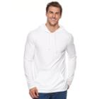Men's Sonoma Goods For Life&trade; Modern-fit Flexwear Hoodie, Size: Xl Tall, White