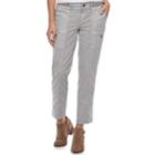 Women's Sonoma Goods For Life&trade; Utility Capris, Size: 8, Silver