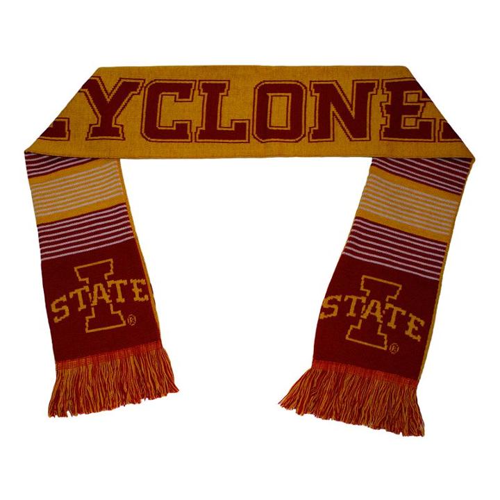 Adult Forever Collectibles Iowa State Cyclones Reversible Scarf, Adult Unisex, Red