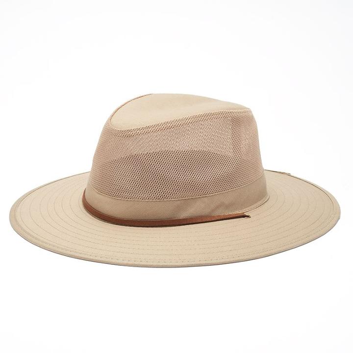 Peter Grimm Pike Sun Protection Panama Hat, Women's, Beig/green (beig/khaki)