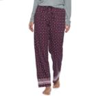 Women's Sonoma Goods For Life&trade; Knit Pants, Size: Large, Purple