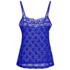 Women's Cosabella Amore Adore Lace Camisole, Size: Small, Blue Other