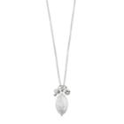 Lc Lauren Conrad Leaf Pendant Necklace, Women's, Blue