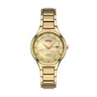 Seiko Women's Diamond Stainless Steel Solar Watch - Sut320, Gold