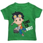 Toddler Boy Rusty Rivets Time To Bolt Graphic Tee, Size: 3t, Brt Green