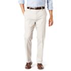 Men's Dockers&reg; Signature Khaki Lux Straight-fit Stretch Pants D2, Size: 29x32, Lt Beige