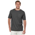 Big & Tall Croft & Barrow&reg; Classic-fit Easy-care Interlock Tee, Men's, Size: 2xb, Dark Grey