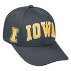 Adult Top Of The World Iowa Hawkeyes Cool & Dry One-fit Cap, Men's, Grey (charcoal)