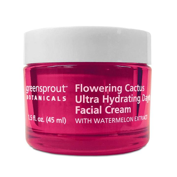 Greensprout Botanicals Flowering Cactus Ultra Hydrating Day Facial Cream, Multicolor