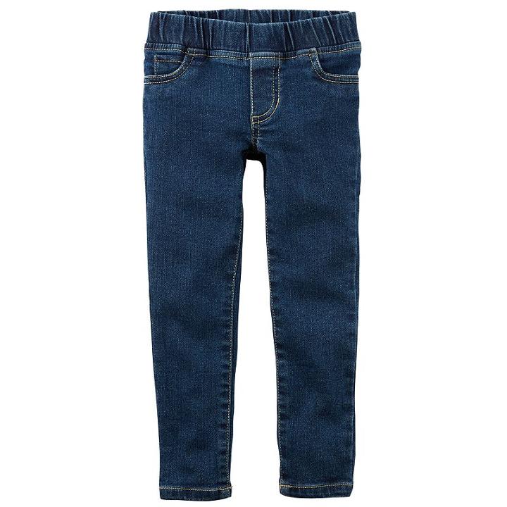 Girls 4-8 Carter's Stretchy Jeggings, Girl's, Size: 8, Blue Other