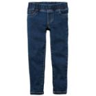 Girls 4-8 Carter's Stretchy Jeggings, Girl's, Size: 8, Blue Other