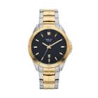 Relic Men's Chase Diamond Accent Two Tone Stainless Steel Watch - Zr12558, Size: Large, Multicolor