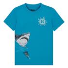Boys 4-7 Hurley Wrap-around Graphic Shark Tee, Size: 5, Brt Blue