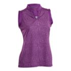 Plus Size Nancy Lopez Sing Sleeveless Golf Polo, Women's, Size: 3xl, Multicolor