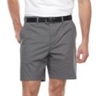 Big & Tall Croft & Barrow&reg; Regular-fit Easy-care Stretch Flat-front Shorts, Men's, Size: 48, Grey