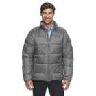 Men's Columbia Rapid Excursion Thermal Coil Puffer Jacket, Size: Xxl, Light Grey