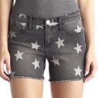 Women's Rock & Republic&reg; Hula Star Jean Shorts, Size: 8, Black