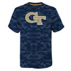 Boys 8-20 Georgia Tech Yellow Jackets Vector Dri-tek Tee, Size: L 14-16, Blue (navy)
