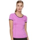 Women's Fila Sport&reg; Cross Back Short Sleeve Tee, Size: Small, Med Purple