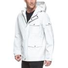 Men's Dockers Rain Jacket, Size: Large, Med Grey