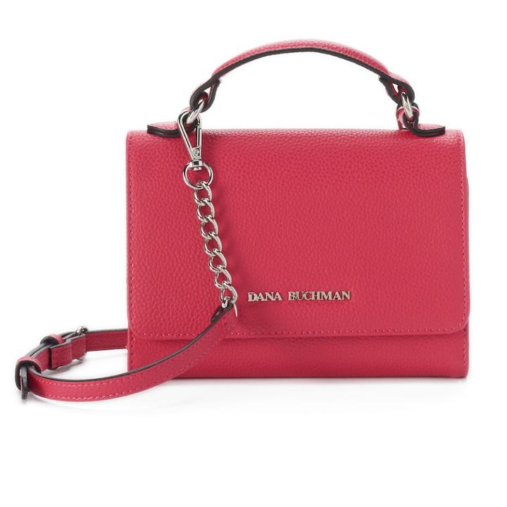 Dana Buchman Austell Crossbody Wallet, Women's, Dark Pink