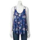 Juniors' Pink Republic Strappy Swing Camisole, Girl's, Size: Large, Blue Other