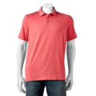 Men's Hemisphere Classic-fit Performance Crewneck Tee, Size: Large, Light Red