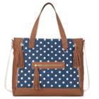 Candie's&reg; Rowan Printed Tassel Tote, Women's, Blue
