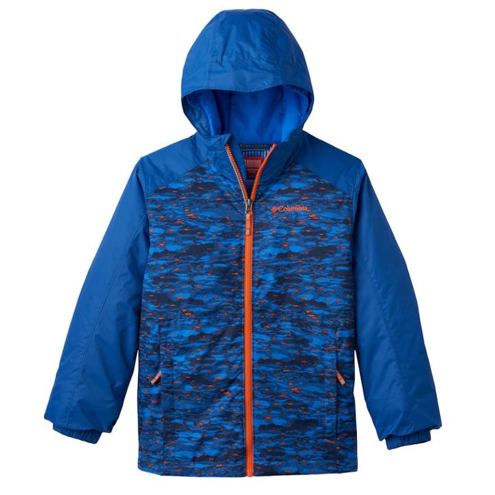Boys 8-20 Columbia Snowpocalyptic Jacket, Size: Xl, Brt Blue