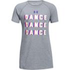 Girls 7-16 Under Armour Dance Dance Dance Tee, Size: Xl, Med Grey