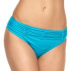 Women's Apt. 9&reg; Solid Strappy Hipster Bikini Bottoms, Size: Large, Dark Green