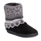 Women's Muk Luks Raquel Boot Slippers, Size: Large, Grey